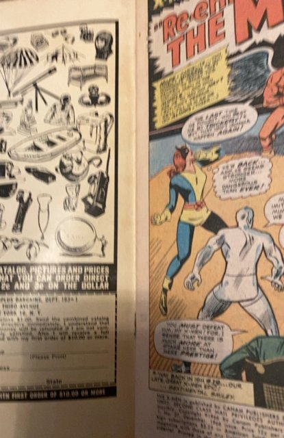 The X-Men #27 (1966)re- enter the mimic