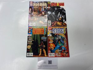 4 MARVEL comic books Iron Man #7 19 Generation X #31 33 60 KM17