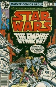 Star Wars (1977 series)  #18, VF+ (Stock photo)