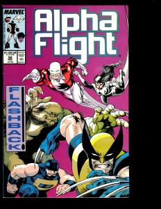 12 Marvel Comics Alpha Flight #1 28 29 33 34 35 52 53 + Pendragon #1 6 10 13 DS1