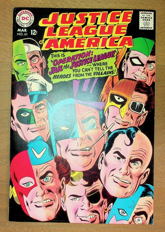 Justice League of America #61 7.0 Fine/Very Fine .