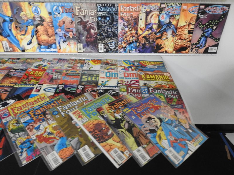 Huge Lot 200+ Comics W/ Fantastic Four, Spider-Man, Pitt+ Avg VF Condition!