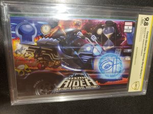 COSMIC GHOST RIDER DESTROYS MARVEL HISTORY #1 CBCS 9.8 SS GREG HORN