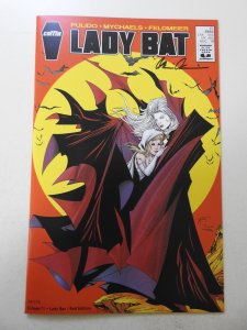 Lady Death: Echoes #1 Lady Bat/ Red Edition NM Condition! Signed W/ COA!