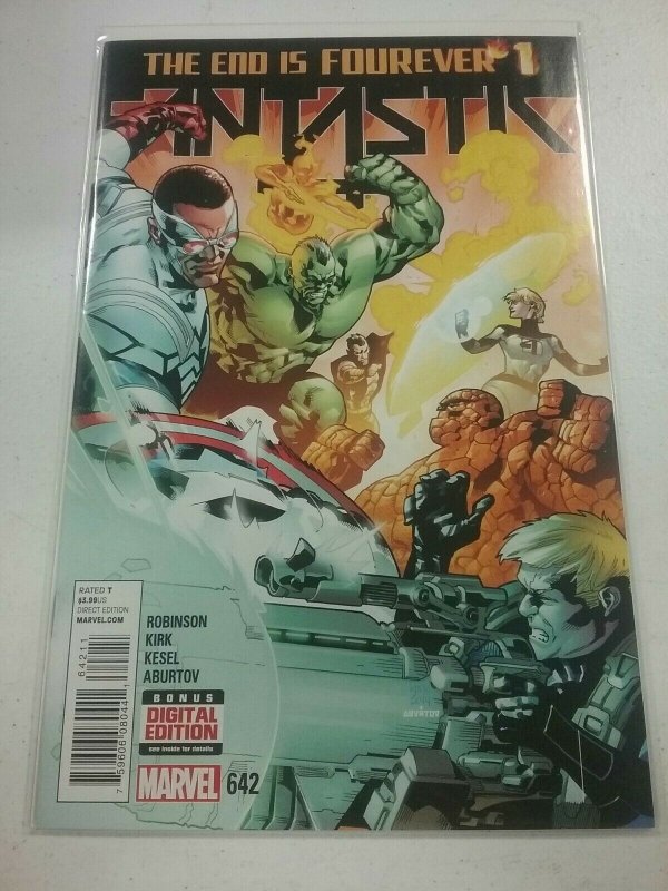 Fantastic Four #642 FN 2015 Marvel Comic James Robinson NW92