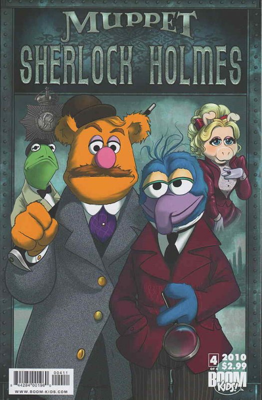 Muppet Sherlock Holmes #4 VF; Boom! | save on shipping - details inside 