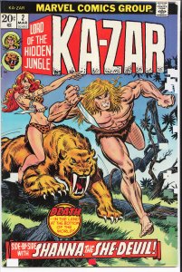 Ka-Zar #2 (1974) Ka-Zar
