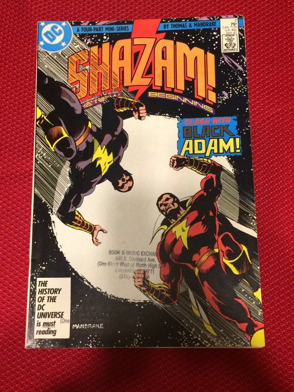 Shazam! #1 DC Comics (1987) VF+