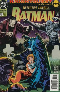 Detective Comics #671 VF/NM ; DC | Batman KnightQuest