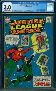 Justice League of America #22 (1963) CGC 3.0 GVG