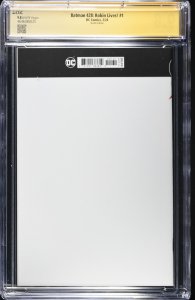 Batman 428 : Robin lives ! (2024) # 1 (CGC 9.8 SS)Signed & Sketch Scott Lobdell