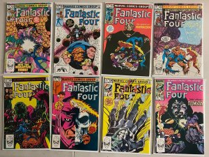 Fantastic Four comics lot #251-299 direct 41 diff avg 8.0 (1983-87)