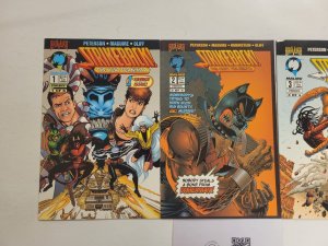 3 Strikeback Malibu Bravura Comic Books #1 2 3 15 TJ11