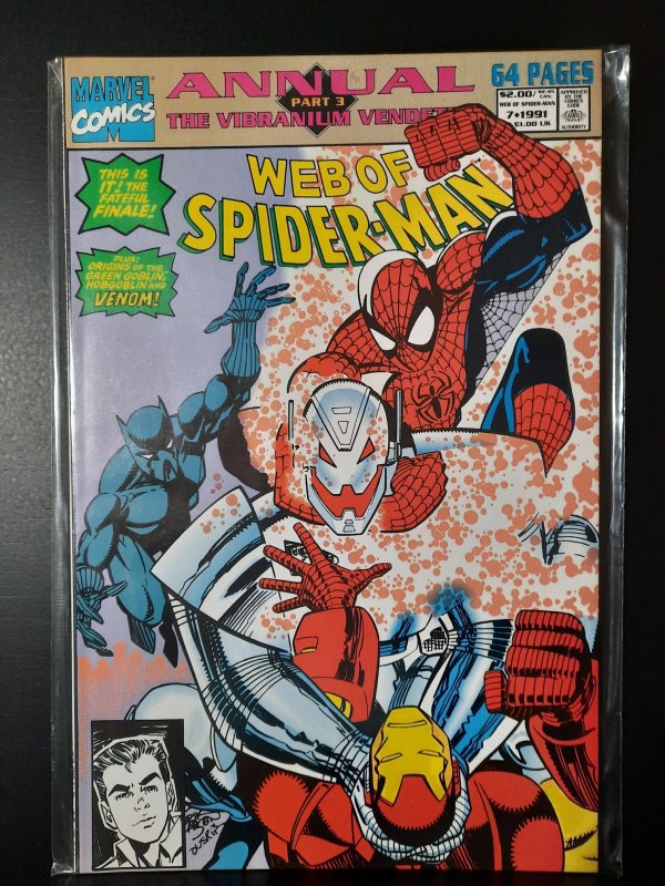 Web of Spider-Man Annual #7 (1991)VF