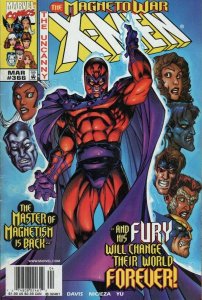 Uncanny X-Men Xmen #366 Marvel Comics Newsstand March 1999 (VF+)