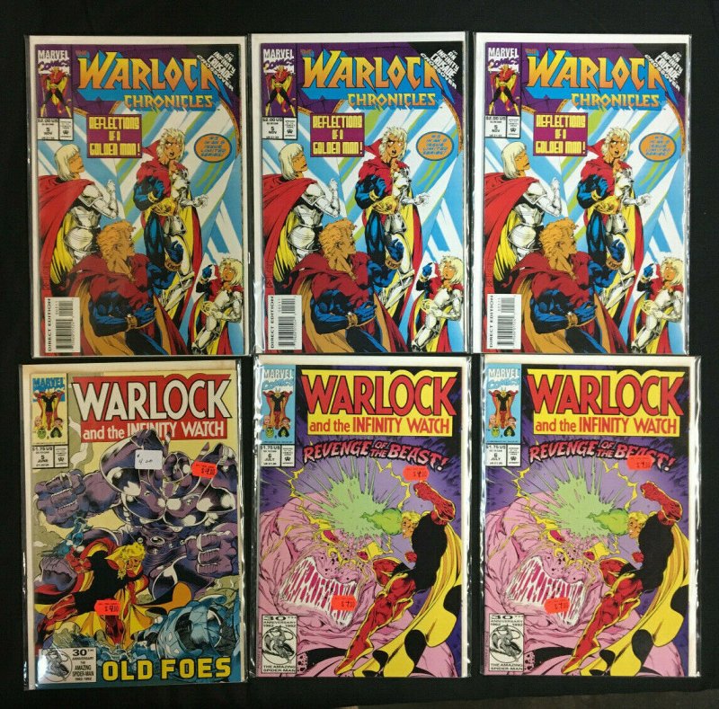 WARLOCK 59 COMICS LOT  VF/NM
