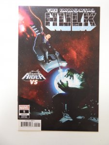 The Immortal Hulk #5 Rahzzah 'Cosmic Ghost Rider VS' Variant (2018)...