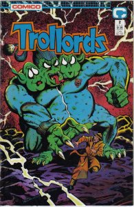 Trollords #2 Comico The Comic Company January Jan 1989 (VFNM)