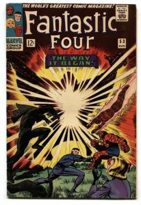 FANTASTIC FOUR #53 comic book-Black Panther origin-First Ulysses Klaw