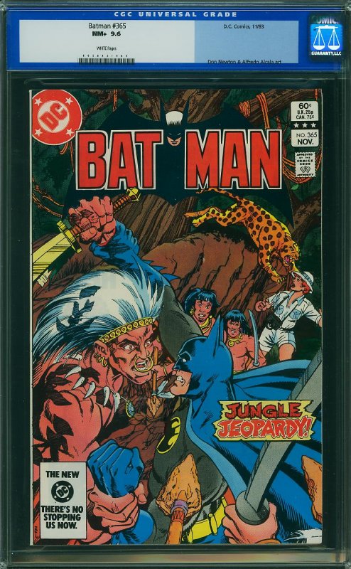 Batman #365 (DC, 1983) CGC 9.6