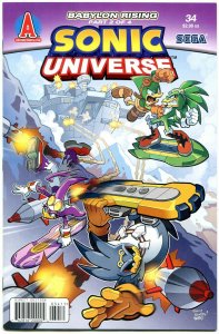 SONIC UNIVERSE #34 2011- Archie Comics- Sega  NM-