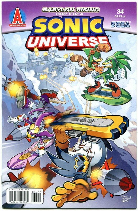 SONIC UNIVERSE #34 2011- Archie Comics- Sega  NM-