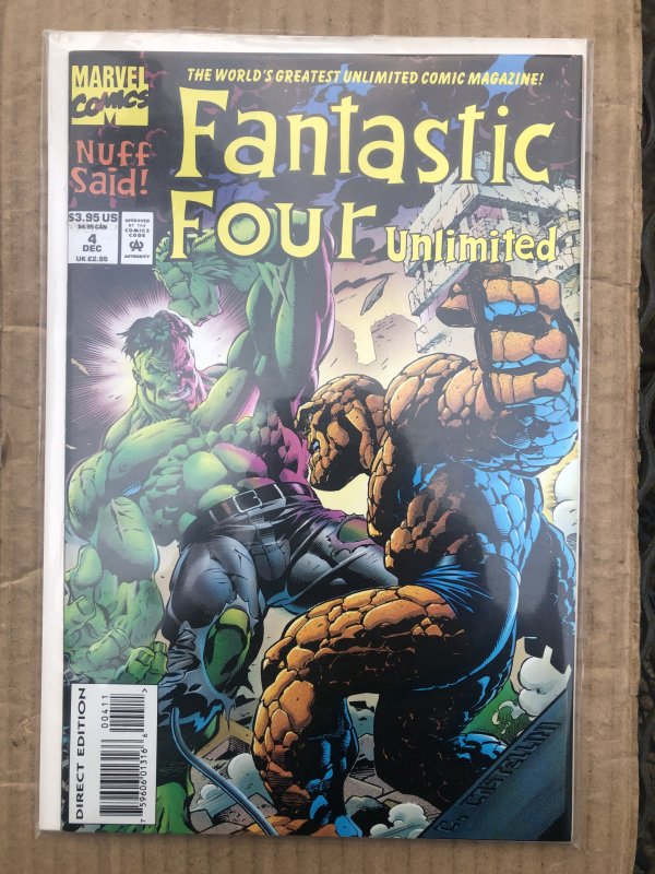 Fantastic Four Unlimited 4 (1993) Comic Books Modern Age, Marvel