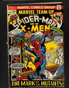Marvel Team-up #4 Spider-Man X-Men!