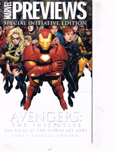 Marvel Previews Special Initiative Editiona Avengers: The Initiative # 1 NM TW27