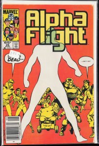Alpha Flight #25 (1985) Alpha Flight