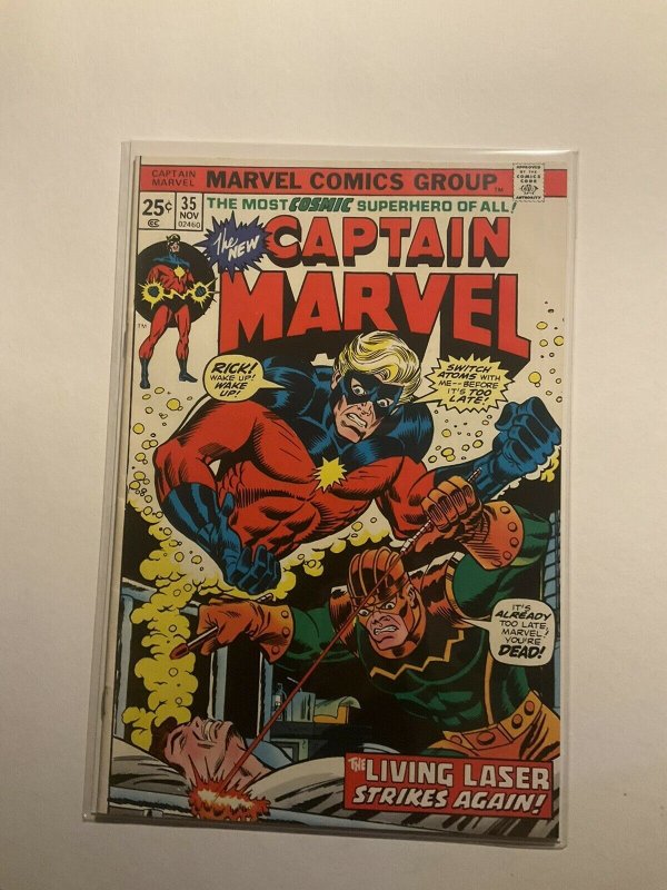 Captain Marvel 35 Near Mint nm Marvel 