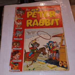 New Adventures Of Peter Rabbit #17 Avon Comics 1953 Golden Age Funny Animal