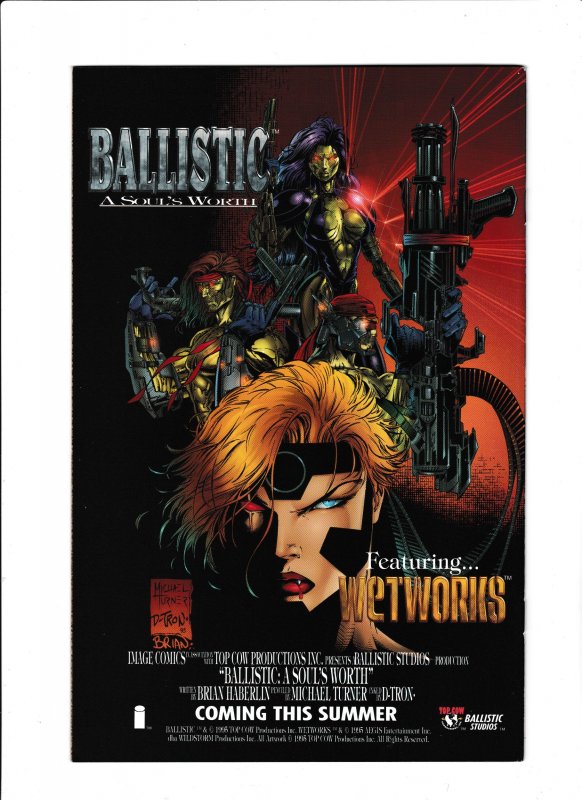 CYBERFORCE #14 (1995) MARC SILVESTRI | TRADE DRESS