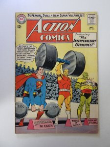 Action Comics #304 (1963) VG condition subscription crease
