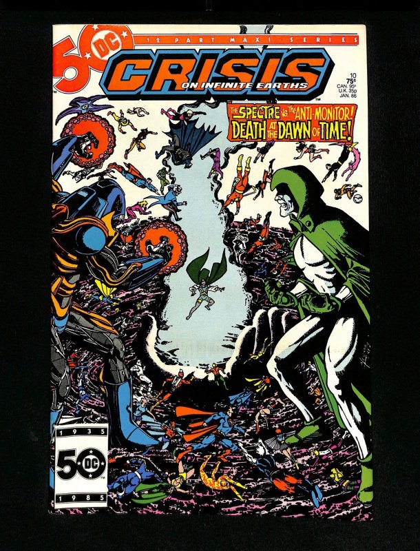 Crisis on Infinite Earths #10