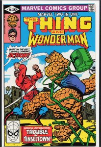 Marvel Two-in-One #78 (1981) Wonder Man
