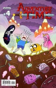 Adventure Time #4 SET OF FOUR COVERS NM KABOOM B1.