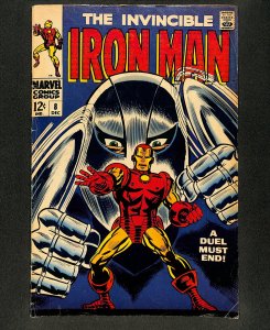 Iron Man #8 Origin of Whitney Frost! Gladiator!