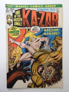 Astonishing Tales #11 (1972) VG+ Condition! tape on back cover