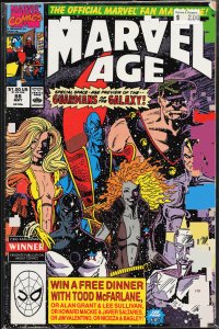 Marvel Age #88 (1990) Guardians of the Galaxy