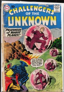 Challengers of the Unknown #8 (1959) Challengers of the Unknown