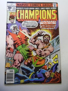 The Champions #12 (1977) VF- Condition