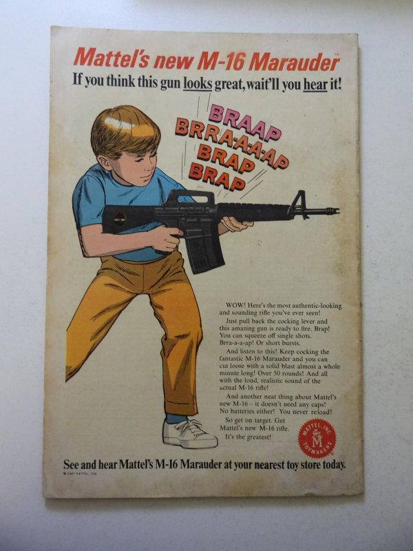 Star Spangled War Stories #134 (1967) VG Condition