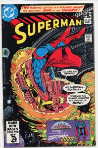 Superman #357 Direct Edition (1981) Superman