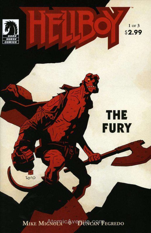 Hellboy: The Fury #1 (2nd) VF ; Dark Horse