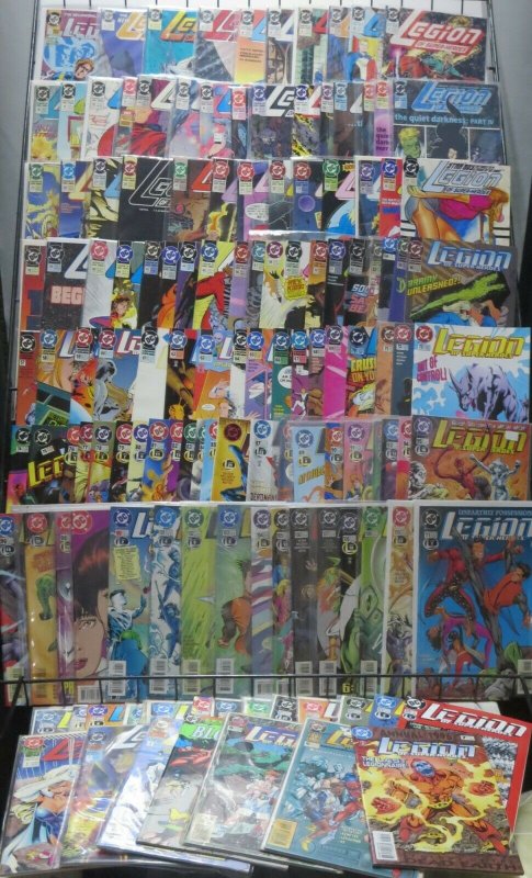 LEGION OF SUPERHEROES (1989, 4th series, DC) #0-125, Annuals #1-7 COMPLETE!VF/+