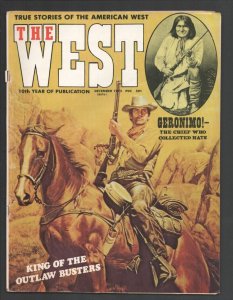 West 12/1972-Stagecoach-King Of The Outlaw Busters-Geronimo-women outlaws-Cat... 