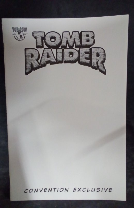 Tomb Raider Journeys #2 Black and White Cover (2002)