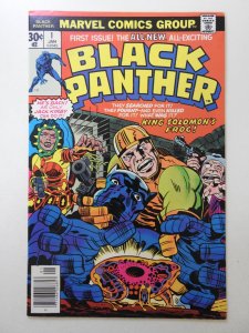 Black Panther #1 Jack King Kirby Art! Beautiful VF- Condition!