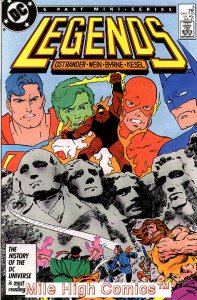 LEGENDS (1986 Series) #3 Fair Comics Book 
